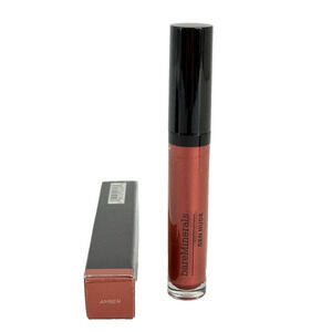 Bareminerals Gen Nude Patent Lip Lacquer Amber 0.12 Oz New In Box Full Size